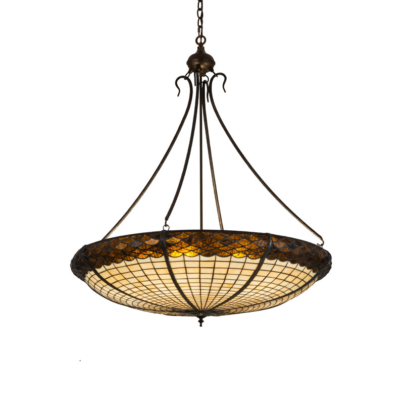 Luminaire suspendu bol 6 lumières Eliyjah