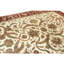 Hand Knotted Wool Area Rug in Ivory And Red