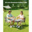Couche de maille pliante en aluminium pour table de camping