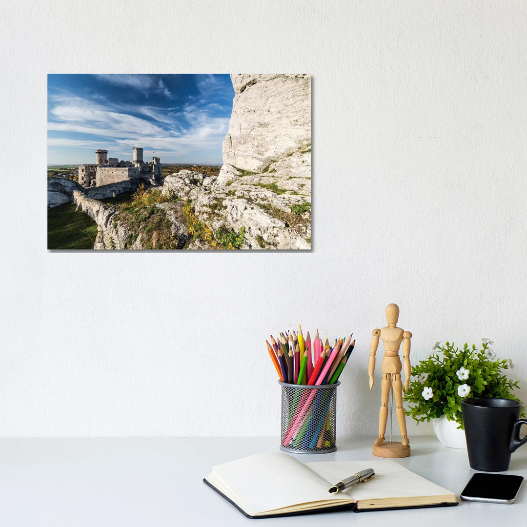 Ogrodzieniec Castle, Rocks, Poland by Mikolaj Gospodarek - Wrapped Canvas Print