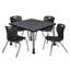 Ensemble de table de salle à manger et de chaises Kee-73412821-93832723-93832726
