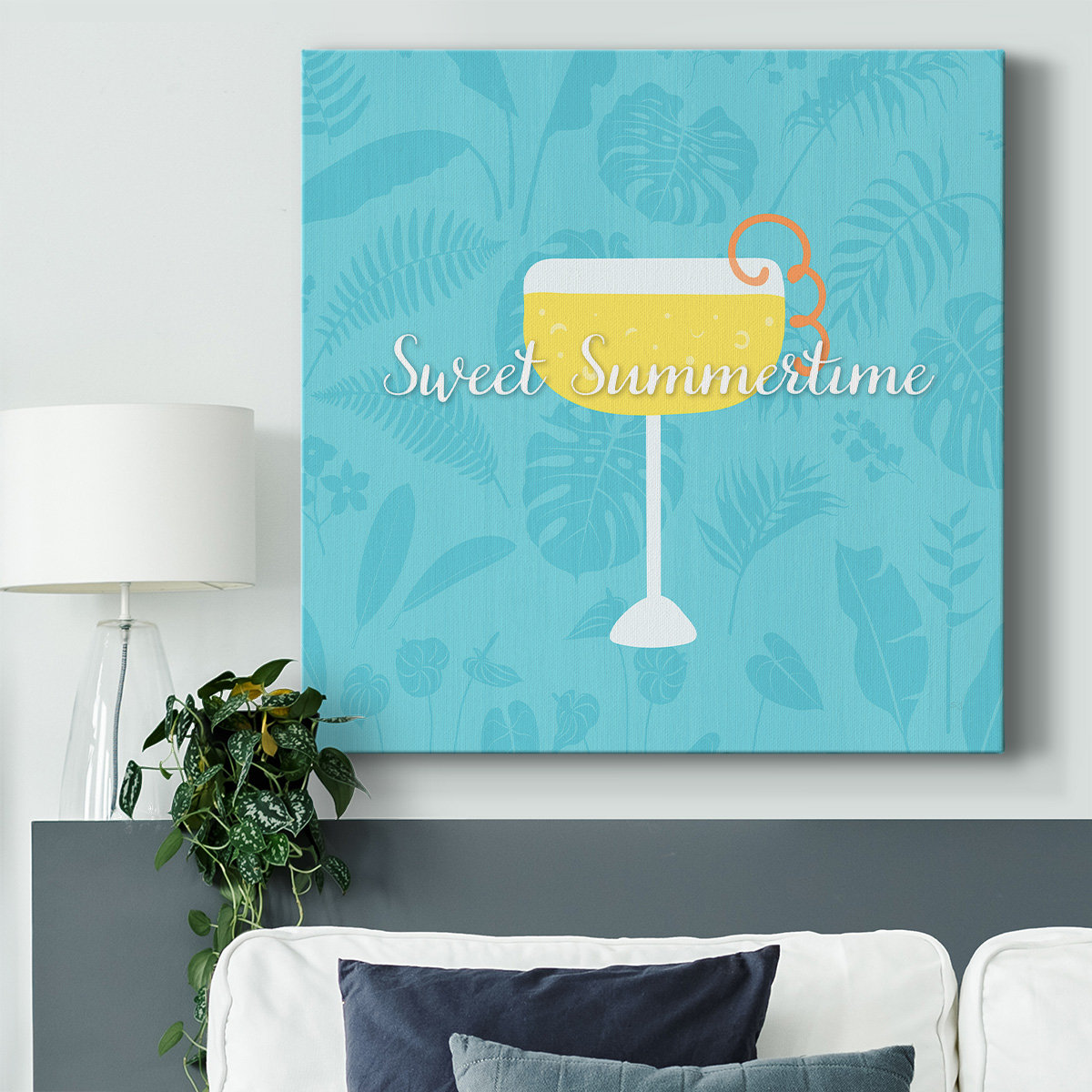 Red Barrel Studio® Sweet Summertime - Wrapped Canvas Print | Wayfair