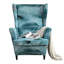 Housse extensible pour tabouret tigre-172063862