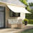 Vidaxl Retractable Awning 59.1"X59.1" Fabric And Steel-98886018