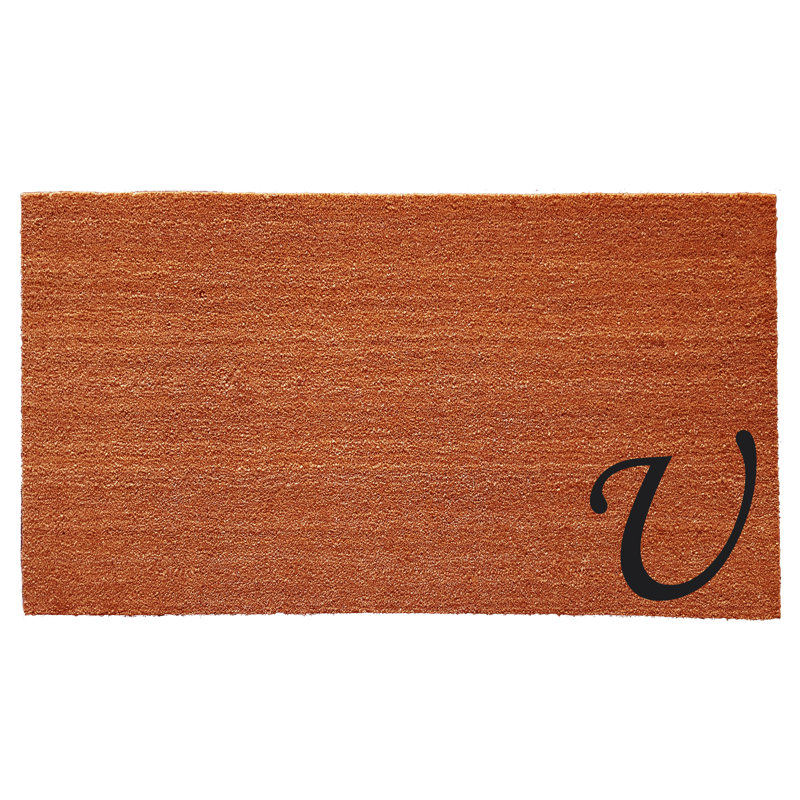 Tapis d'entrée antidérapant Zebrowski, Rectangle 2 pi x 3 pi, U