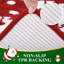 Ensemble de tapis de salle de bain Ruby-Red 4Pc Christmas