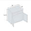 Base de meuble-lavabo double SB30-93696210