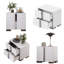 Table de chevet 2 tiroirs Modern-1468302857