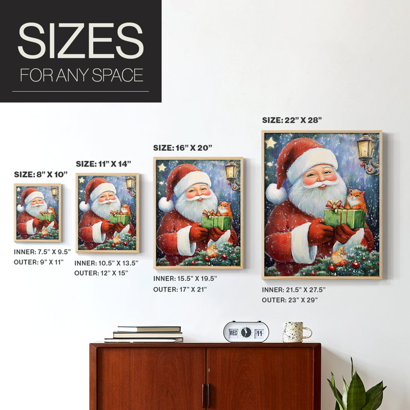 Framed Print - Solid Wood, Natural, 30" H x 24" W