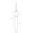 Light Guide Frosted Acrylic Pendant - 3W-98167612-100929679