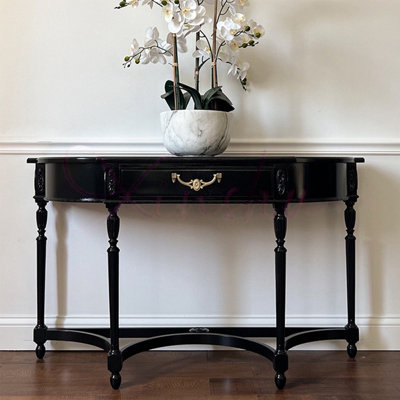 French-style solid wood entrance cabinet