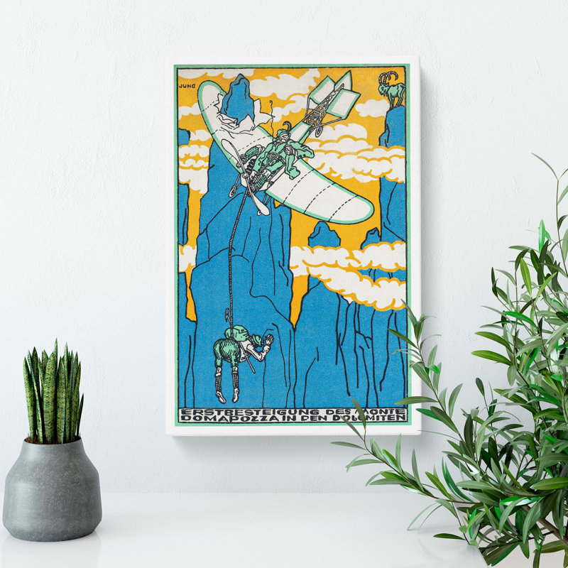 Monte Domapozza by Moriz Jung - Wrapped Canvas Print, 76cm H x 50cm W x 3cm D