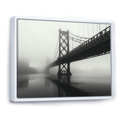 Gray Bridge Urban Suspension II, reproduction d'art sur toile