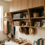 Armoire de base + armoire murale | Conception sans poignée et distributeur de papier hygiénique intégré