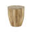 Itzayani Cole And Grey Mango Wood Handmade Drum Accent Table