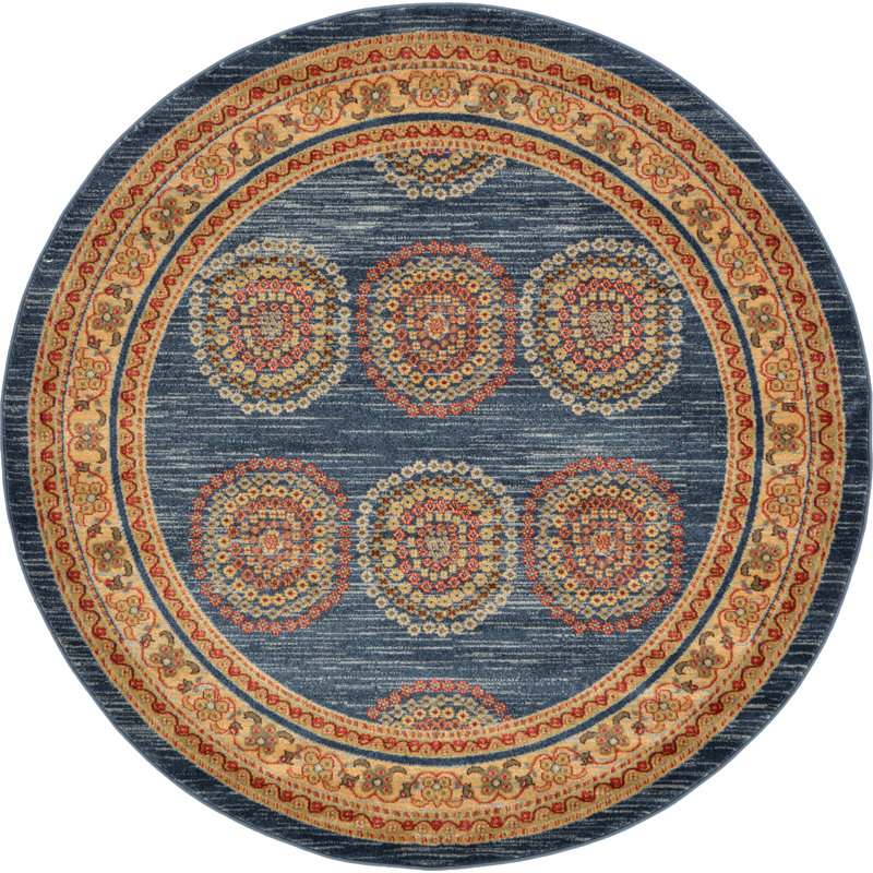 Jaeden Indoor Rug, Round 6'1"