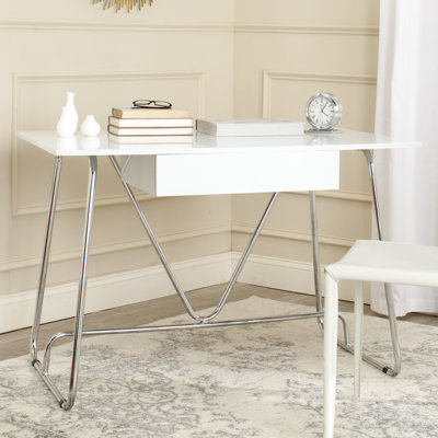 Izear Metal Base Writing Desk