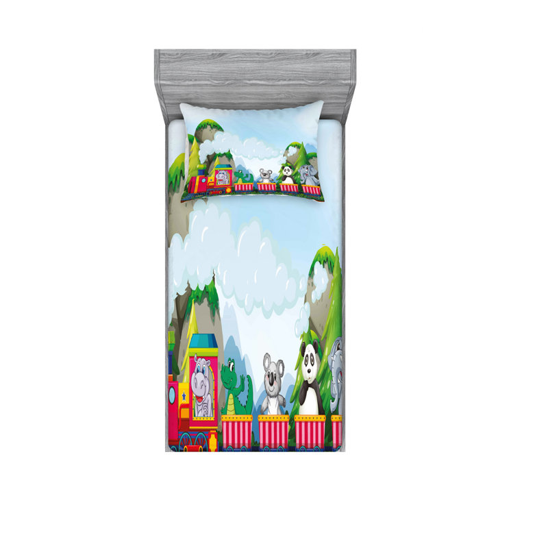 Ensemble de draps, Ensemble de draps pour lit simple avec drap-housse