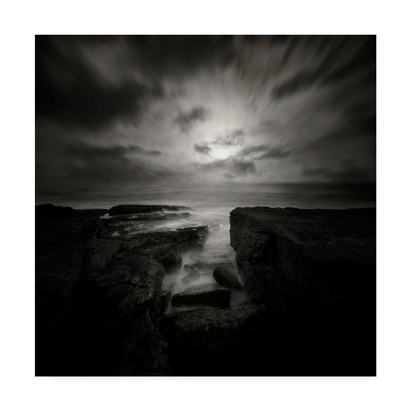 Beninga «Overcast Coast», reproduction de photo sur toile tendue, H 14 po x l 14 po x P 2 po