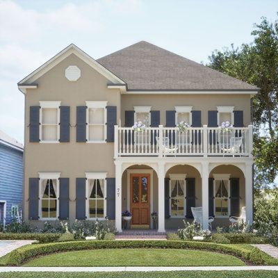Endurathane Craftsman Crosshead with Bottom Trim, 111" Bottom Width x 115" Top Width x 7 1/4"H x 1"P, Factory Primed