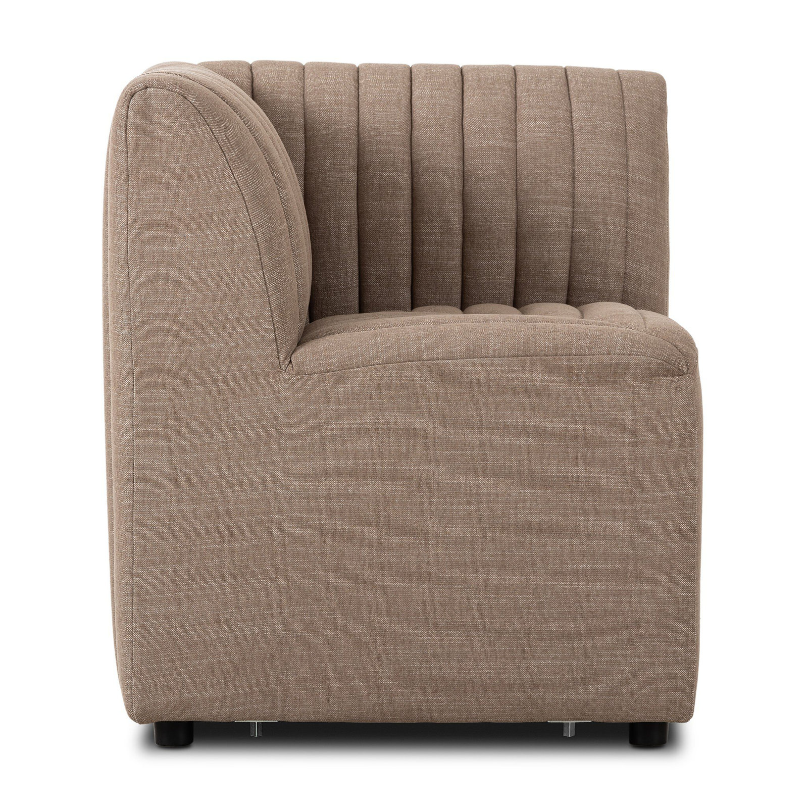 Brandt Upholstered Accent Chair, Crypton Nomad Taupe