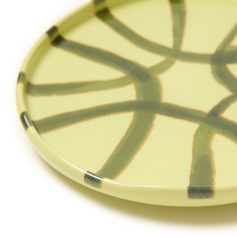 Assiette à apéritif Hartley - lime - 7,1 po, Limette