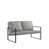 Similicuir gris est en rupture de stock