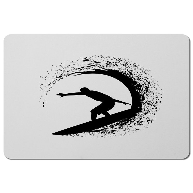 Madelynn Polyester, Wood No Pattern Rectangle Placemat