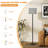 61'' Modern Floor Lamp With Shade(without Bulb), Tall Lamps For Living Room, Bedroom, Office, Dining Room-634905760-634905761