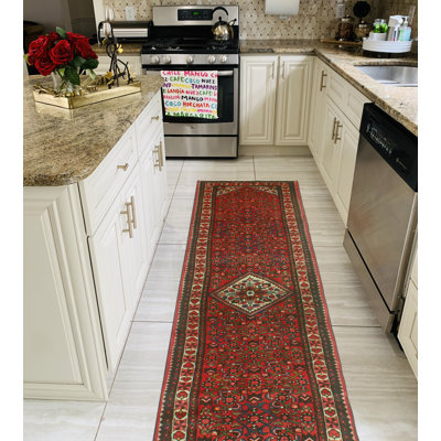 Piesus One-of-a-Kind 2'11" X 14'0" 1980s Runner Wool Area Rug