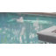 Chaise longue suspendue avec support