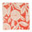 Cotton Printed Napkin Set With Floral Pattern & Fringe