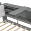 Lit plateforme en bois avec tête de lit avec rangement, tablettes et 2 tiroirs-1747729577-1747729573