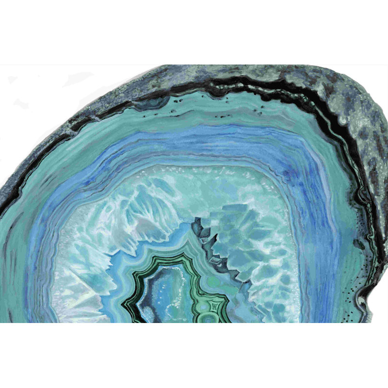 Études d'agate II, H 12 po x l 18 po