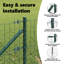 Galvanised Steel Border Fencing-1186892193-1186892201
