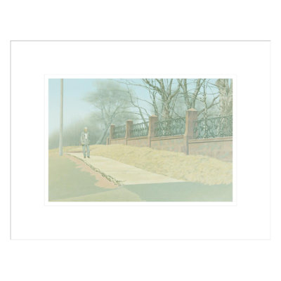 Mr. Wood in April by Alex Colville -Framed Giclee Print
