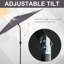 Parasol de plage 9 pi Judyann