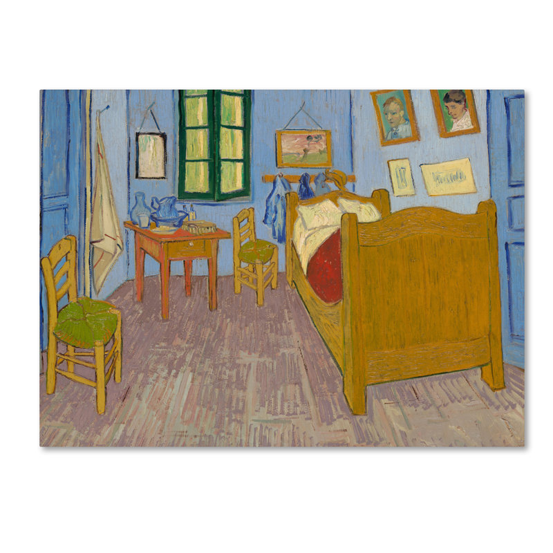 «Van Gogh» par Vincent Van Gogh, reproduction d'art sur toile tendue, H 14 po x l 19 po