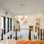 Ingimundur 8-Light Dimmable Tiered Chandelier with Glass Shade 24''