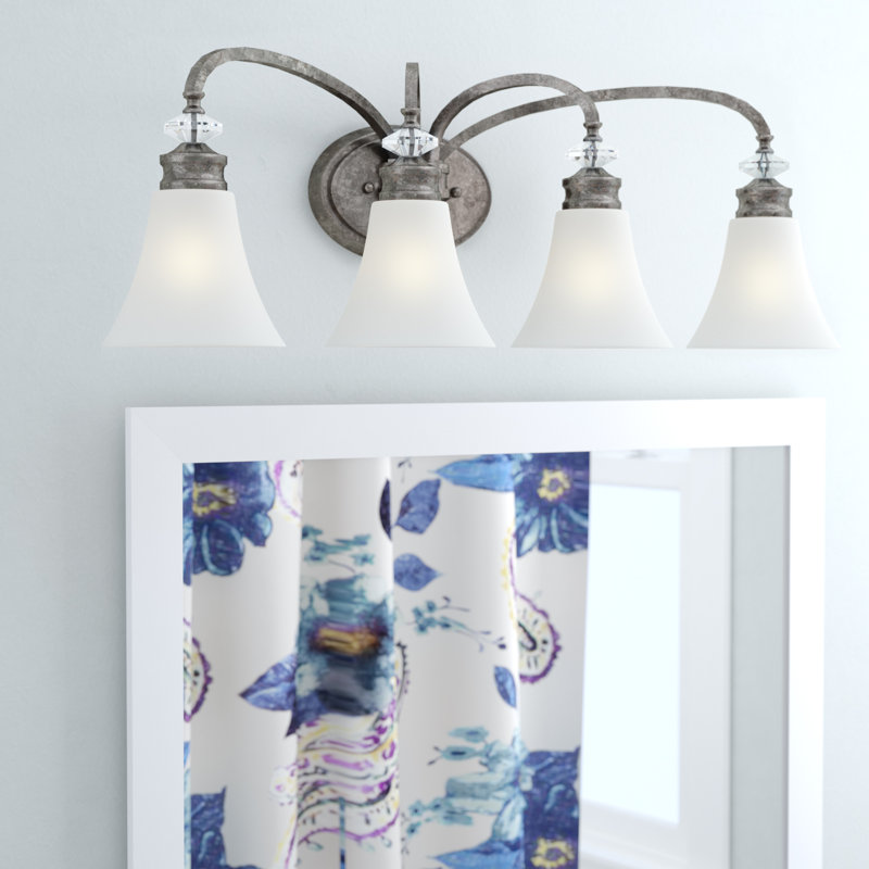 Edoardo 4 - Light Vanity Light, White