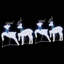 vidaXL LED Reindeers Fabric-1680165567