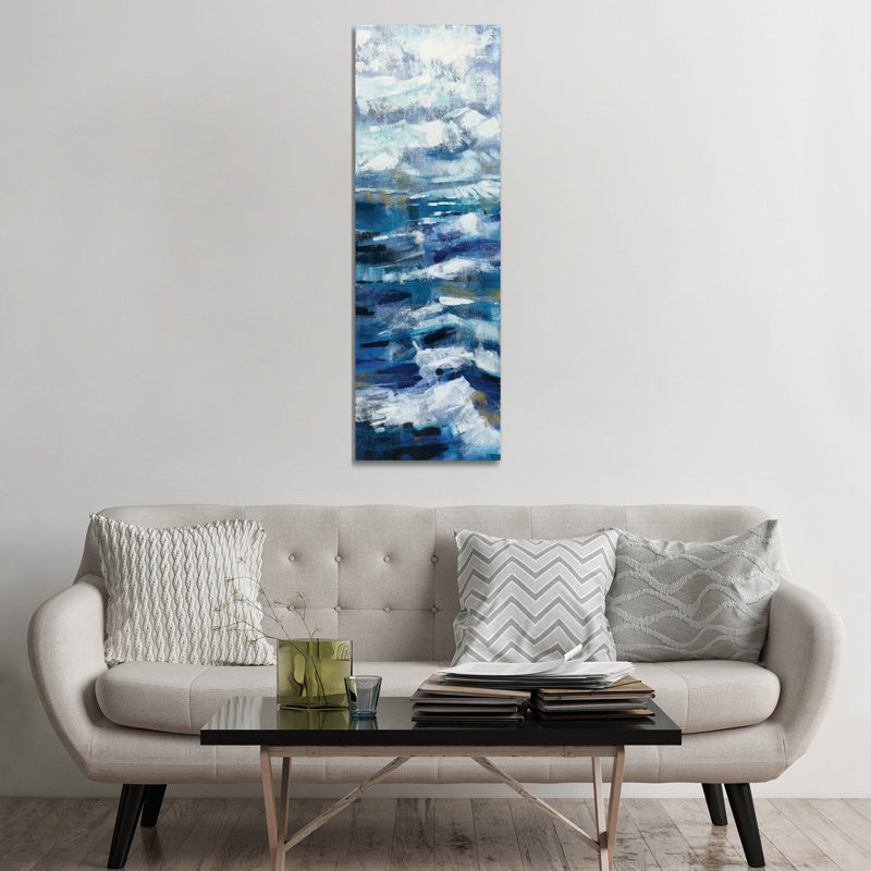 Above The Mountains I by Silvia Vassileva - No Frame Panoramic Gallery-Wrapped Canvas Giclée on Canvas, 152.4cm H x 50.8cm W