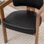 Chaise rembourrée en similicuir Stanford-1280938922