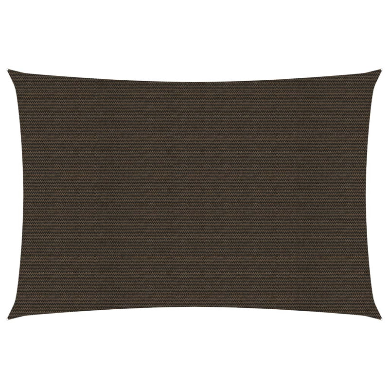 Arson Sunshade Sail 160 G/M² Anthracite 2X4.5 M HDPE, Brown, 2m x 4.5m