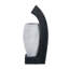 10X8.1X23.4" Black And White Water Fountain With Vase Design, With Light And Pump, For Indoor And Outdoor