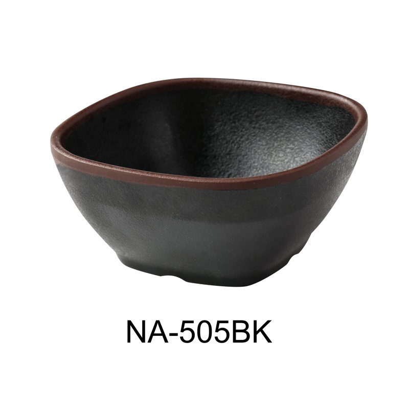 Nature Art 10 Dining Bowl, Black
