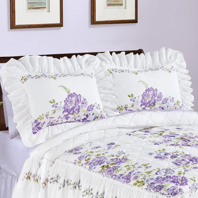 Lavender Cotton Blend Piece Sham