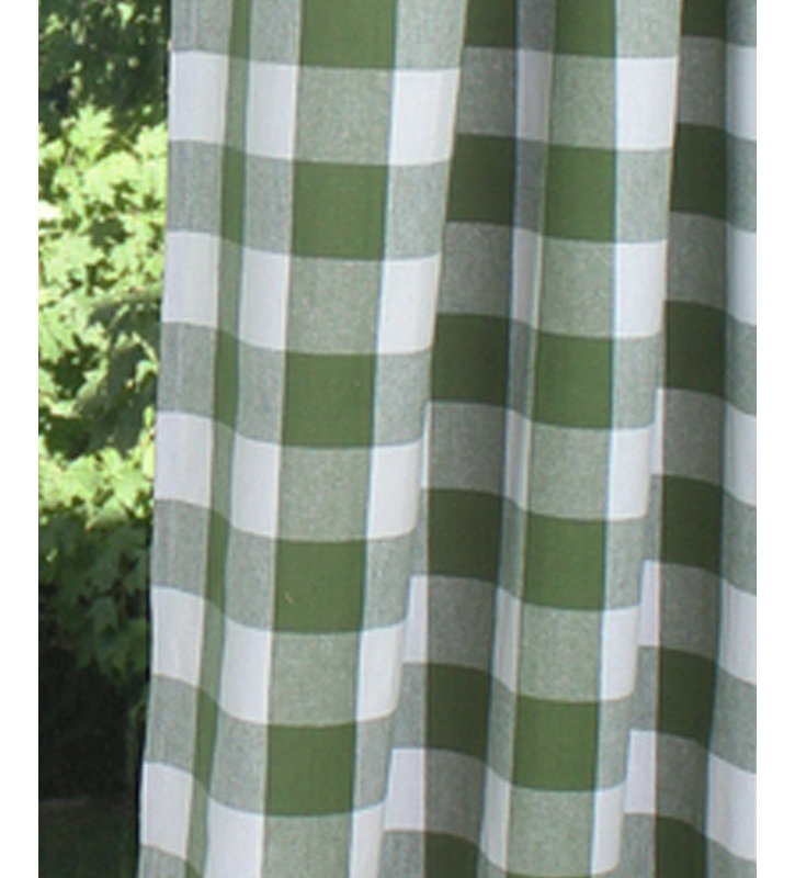 Paire de rideaux occultant en coton Abruscato, 72 po x 63 po
