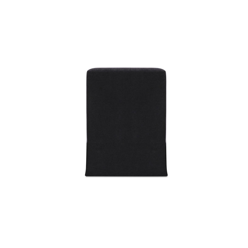 Lydia Upholstered Arm Chair, Black