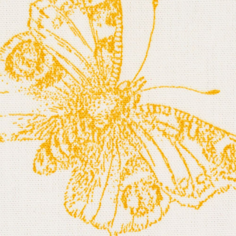 Tissu Burnell Butterfly, Jaune